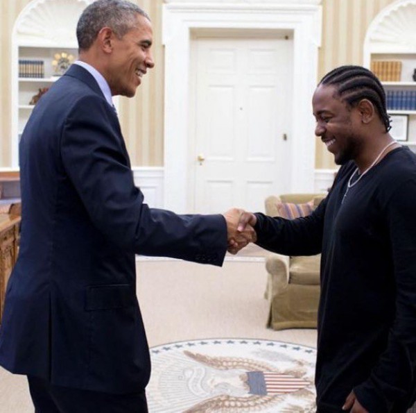 Kendrick Lamar встретился с Бараком Обамой в Белом Доме